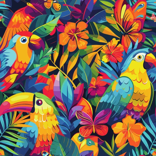 Animaux Tropicaux – Faune Éclatante